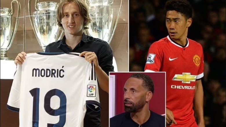 “Ata blen Kagawan” – Ferdinand tregon bisedimet me Modric dhe zgjedhjen që bëri Ferguson para kroatit