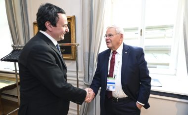 Edhe Kurti takon senatorin Menendez, e njofton për qëndrimet e Qeverisë për dialogun me Serbinë