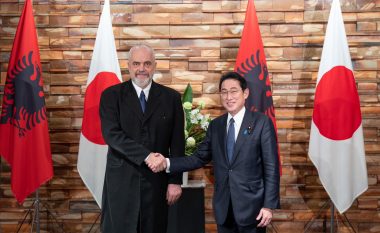 Rama takon kryeministrin japonez, pritet emërimi i një ambasadori për Ballkanin Perëndimor