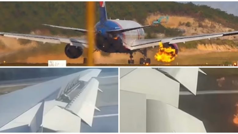 Momente paniku në aeroplanin rus me 309 pasagjerë, motori përfshihet nga zjarri në Tajlandë