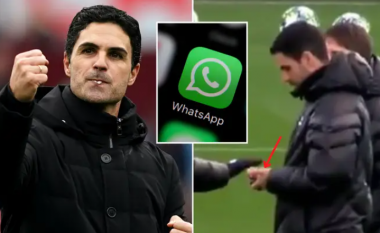 Zbulohet mesazhi që pranoi Mikel Arteta në WhatsApp, përpara fitores ndaj Aston Villas