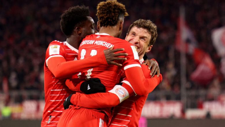 Bayerni nënshtron Union Berlinin dhe rimerr kreun