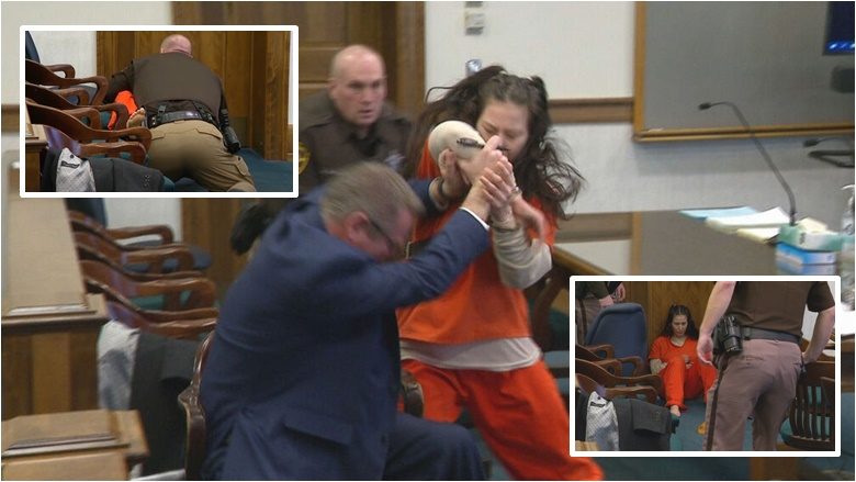 Po akuzohej se ‘ka vrarë dhe copëtuar trupin e të dashurit të saj’ – gruaja amerikane sulmon avokatin e saj në sallën e gjyqit