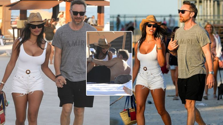 U tha se janë ndarë – David Guetta dhe Jessica Ledon shijojnë pushime romantike në Miami