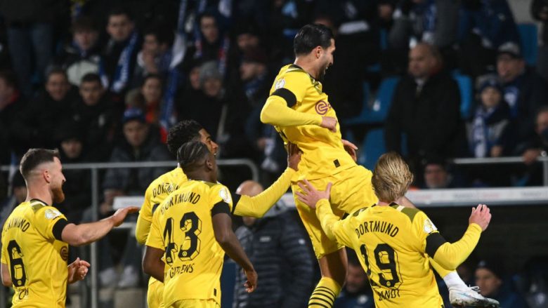 Dortmundi eliminon Bochumin dhe vazhdon në çerekfinale të DFB Pokal