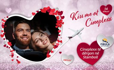 Cineplexx dërgon dy çifte në Stamboll për Valentine’s Day!