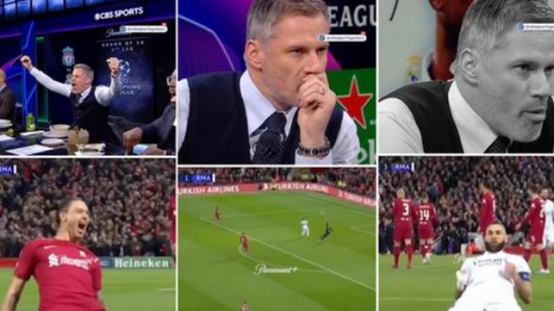 Përziere emocionesh për Jamie Carragher: Nga një person i lumtur, në një me zemër të thyer nga dueli Liverpool-Real Madrid