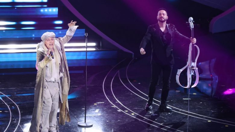 Dy shqiptarët Anna Oxa dhe Iljard Shaba ndezin skenën e ‘Sanremo 2023’
