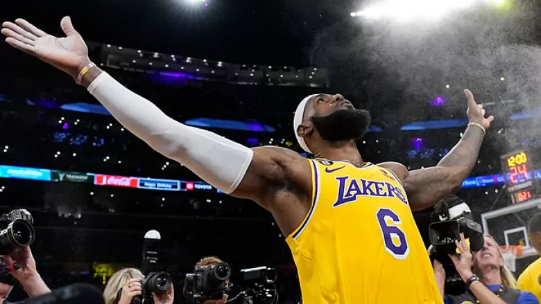 LeBron James theu rekordin e pikëve në NBA – për të ka përfunduar debati i më të mirit të të gjitha kohërave