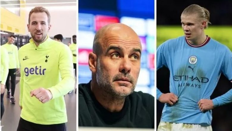 Guardiola: Harry Kane është një frymëzim për Erling Haaland