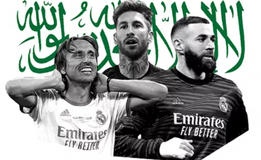 Arabia Saudite tundon Ramosin, Modricin dhe Benzeman: Dy vjet, 60 milionë euro neto dhe pa taksa