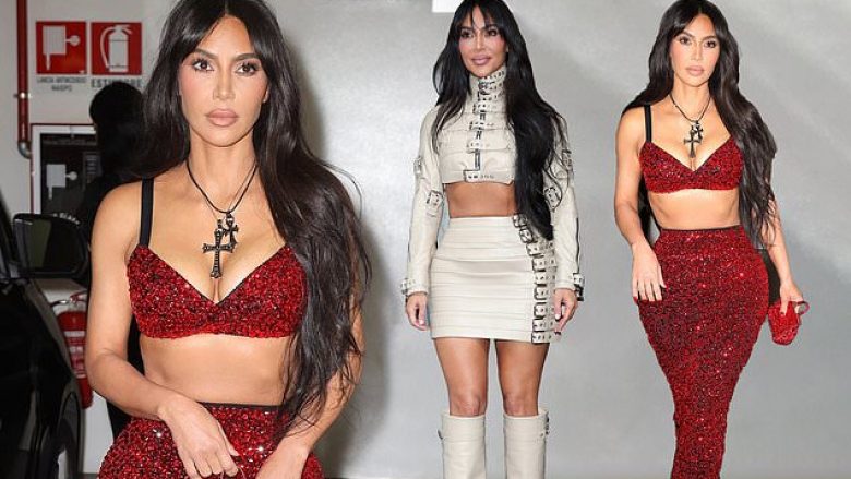 Kim Kardashian bën që e gjithë vëmendje të kthehet tek ajo në Javën e Modës në Milano