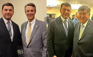 Krasniqi takon dy kongresistë amerikanë, i falënderon për mbështetjen e vazhdueshme të SHBA-së për Kosovën
