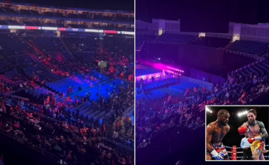 Debutimi i shumëpritur i Floyd Mayweather në Mbretërinë e Bashkuar dështoi keq – as çmimi i ulët nuk i nxiti tifozët të shkonin në O2 Arena