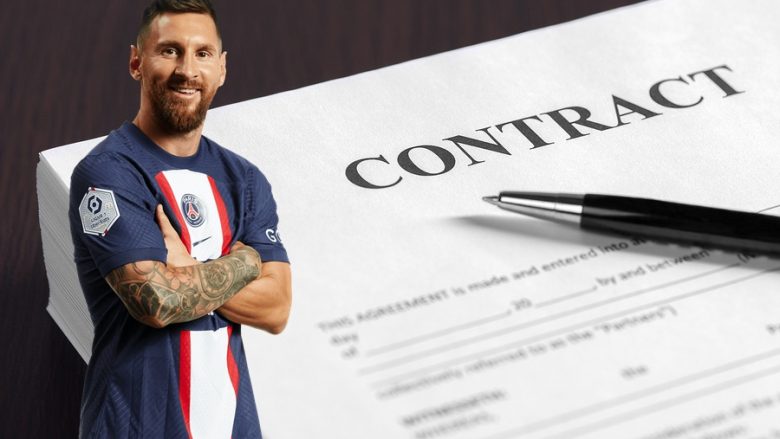 Çmenduria e PSG-së për kontratën e Messit – një çek mbi tavolinë