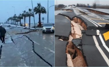 Pasojat e tërmetit të fuqishëm – kështu duken disa rrugë në jug të Turqisë