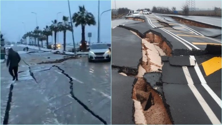 Pasojat e tërmetit të fuqishëm – kështu duken disa rrugë në jug të Turqisë