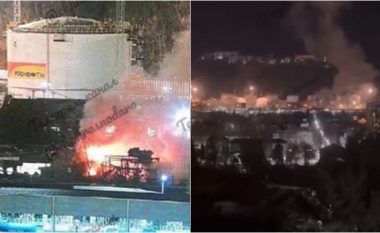 Zjarr në një rafineri nafte në Rusi, dyshohet se u sulmua nga dronët