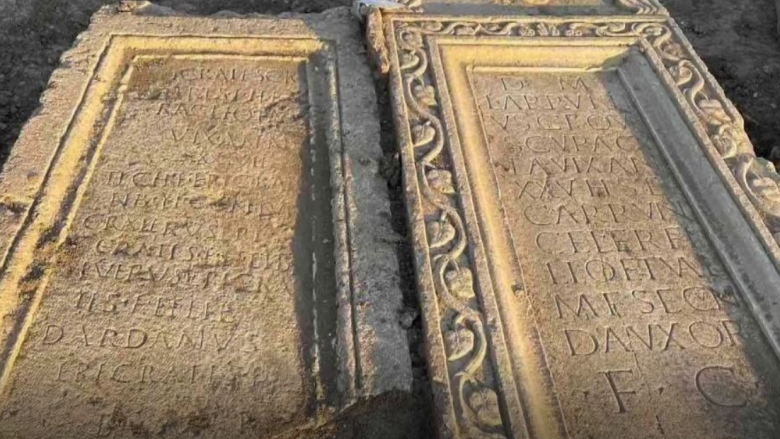 Në Shkup gjendet pllakë me mbishkrimin “Dardanus”, Asllani: Do të dërgohet në Muzeun e Maqedonisë