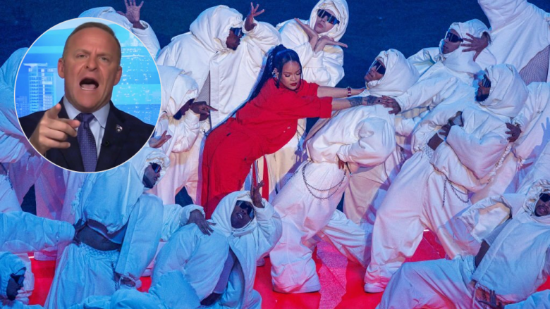 Prezantuesi amerikan e konsideron performancën e Rihannas në Super Bowl si një ritual satanik