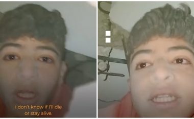 I riu nga Siria realizon video nga rrënojat e ndërtesës së shembur, thotë se nuk e di nëse do të vdesë apo mbijetojë