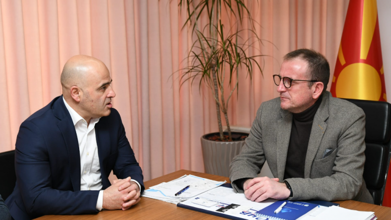 Kovaçevski në takim me Taravarin: Mbështetje e Qeverisë për komunat për një jetë më të mirë për të gjithë qytetarët