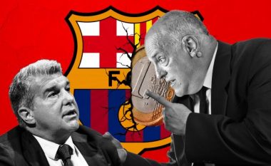 Laporta premton se do ta sqarojë rastin “Negreira”, ndërsa sulmon presidentin e La Ligas