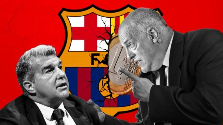 Laporta premton se do ta sqarojë rastin “Negreira”, ndërsa sulmon presidentin e La Ligas