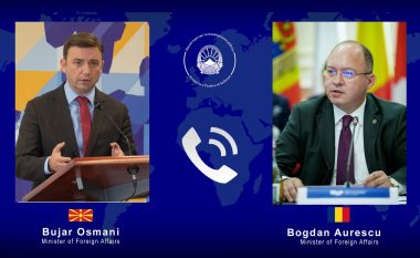 Osmani – Aurescu: Anëtarësimi i RMV-së në BE, garancia më e mirë për kërcënimet e shtuara