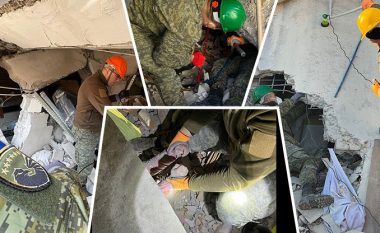Vazhdon operacioni i kërkim shpëtimit nga pjesëtarët e FSK-së në Turqi, Mehaj publikon fotografi nga provinca Hatay