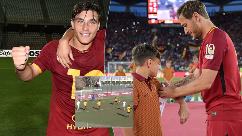 Ju kujtohet ky fëmijë? ‘Trashëgimtari’ i Tottit shënon gol të mahnitshëm