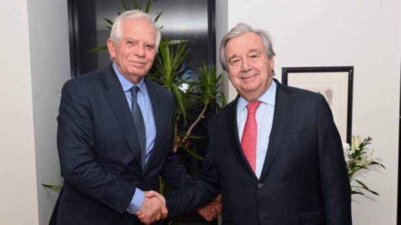 Borrell takon Guterres, flasin për normalizimin e marrëdhënieve Kosovë – Serbi