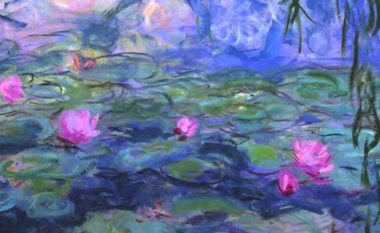 Zambakët e ujit në 250 vepra të Monetit