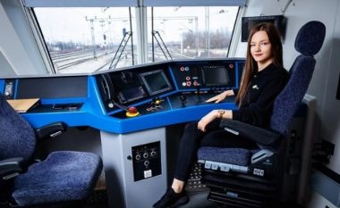 Është vetëm 20 vjeçe dhe është e vetmja femër që drejton trenat e mallrave në Kroaci
