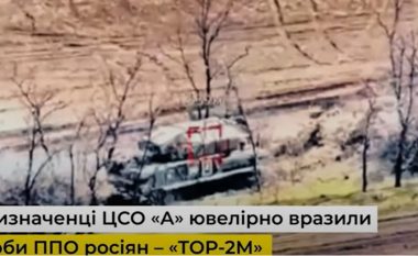 Dronët kamikazë të ushtrisë ukrainase shkatërrojnë dy sisteme raketore ruse Tor, Shërbimi Sekret i Kievit publikon pamjet