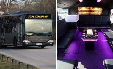 I riu nga Kroacia e shndërron autobusin e vjetër në ‘një klub nate’