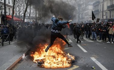 Vazhdon kaosi në Francë: Përleshje brutale mes policisë dhe qytetarëve, më shumë se 700 mijë njerëz në rrugë