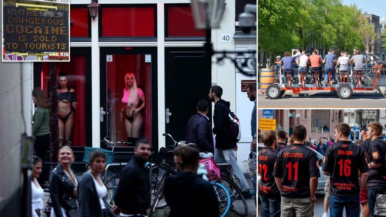 Amsterdami me fushatë për turistët: Mos ejani vetëm për t’u argëtuar dhe të konsumoni alkool e drogë