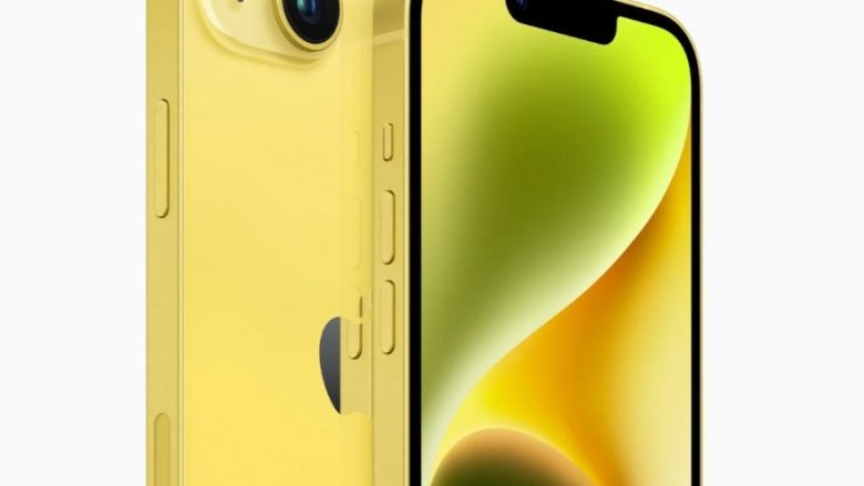 Apple prezanton iPhone 14 dhe iPhone 14 Plus me ngjyrë të verdhë