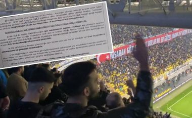 Disa tifozë të Fenerbahçes kërkuan dorëheqjen e Erdoganit, qeveria turke ua ndalon hyrjen në stadiume