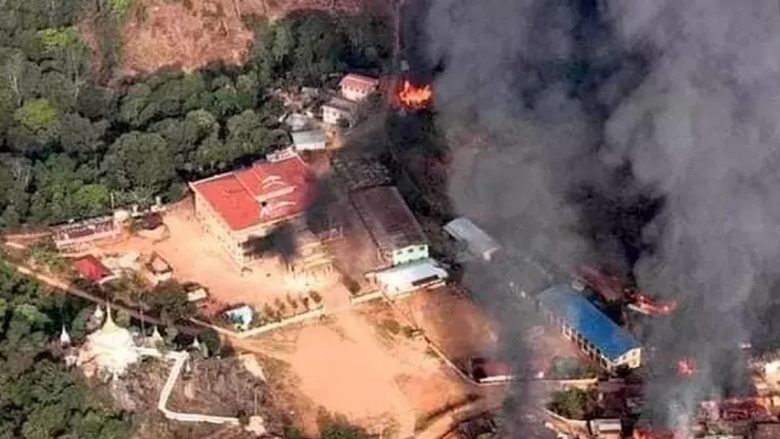 Sulm në një manastir të Mianmarit, të paktën 22 persona të vdekur