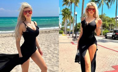 Luana Vjollca paraqitje atraktive nga pushimet në Miami