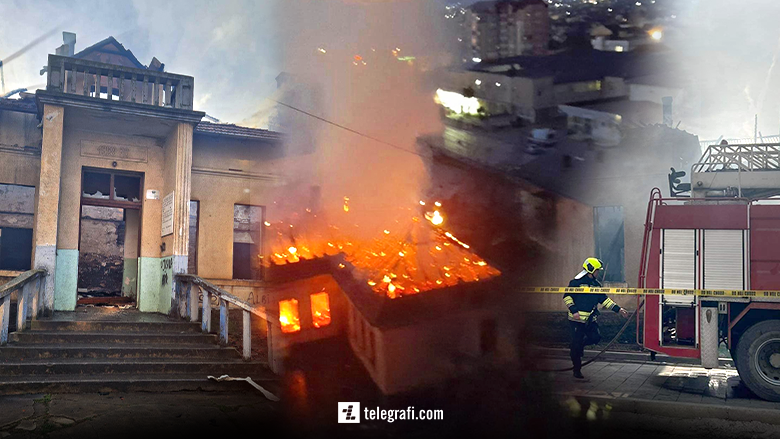 Ish-gjimnazi që u dogj në Ferizaj kishte nisur të rinovohej, reagon komuna: Do ta mbrojmë objektin