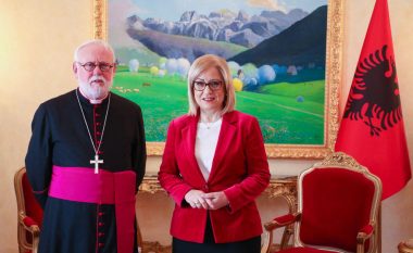 Zyrtari i lartë i Vatikanit vizitë në Tiranë, Selia e Shenjtë mbështet zbatimin e Marrëveshjes së Ohrit dhe afrimin drejt njohjes së Kosovës