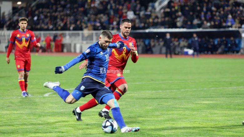 Gjithçka çfarë ndodhi në ndeshjen Kosova 1–1 Andorra