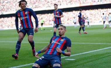 Barcelona 1-0 Valencia, notat e lojtarëve: Raphinha më i miri i ndeshjes