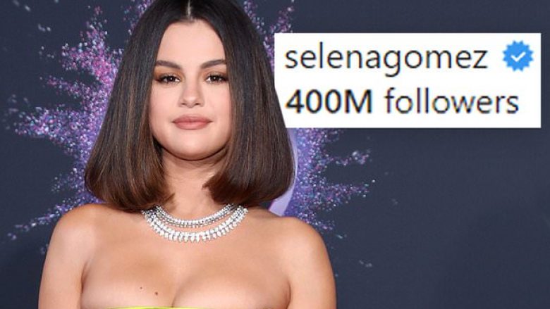 Selena Gomez bëhet gruaja e parë që arrin 400 milionë ndjekës në Instagram