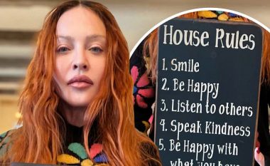 Madonna zbulon pesë ‘rregullat e shtëpisë’ që gjashtë fëmijët e saj duhet të ndjekin