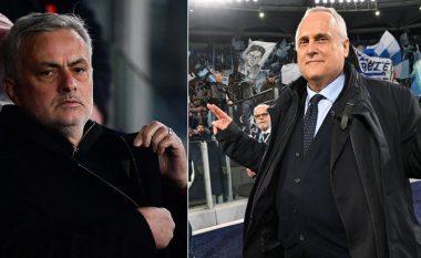 Mourinho sherr pas ndeshjes me presidentin e Lazios, portugezin e pret një tjetër dënim