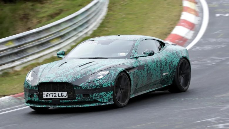 Shihet duke u testuar Aston Martin DB12 2024 i ri